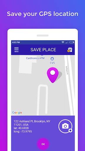 Find My Car - GPS Locator - Ma screenshot 1