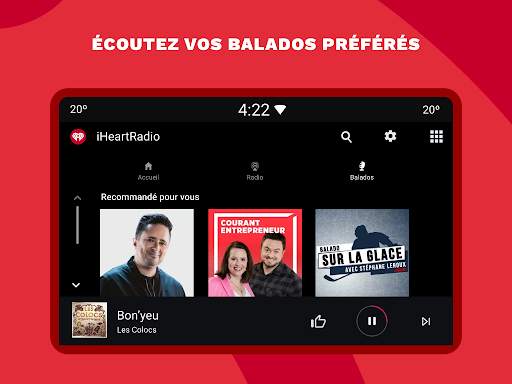 iHeart: Musique,Radio,Podcasts screenshot 24