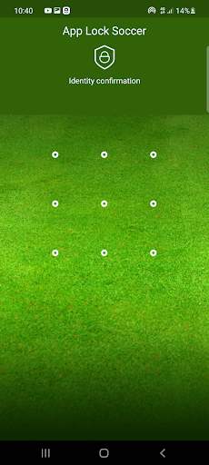 App Lock Soccer Pattern screenshot 5