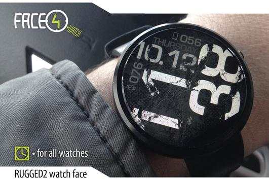 RUGGED2 Watch Face स्क्रीनशॉट 3