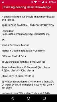 Civil Engineering Hand Book screenshot 8