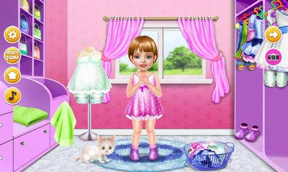 Wash laundry games for girls screenshot 4