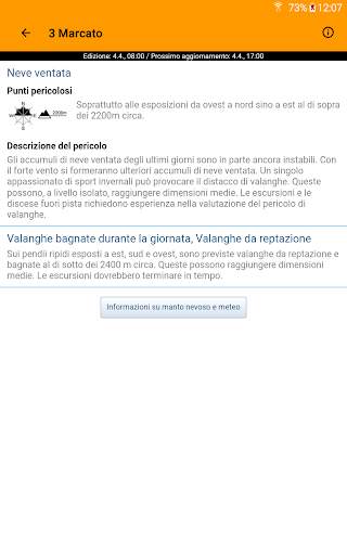 White Risk - App Valanghe SLF screenshot 11