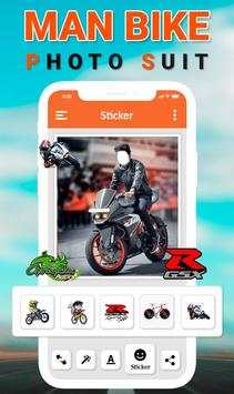 Man Bike Rider Photo Editor screenshot 4