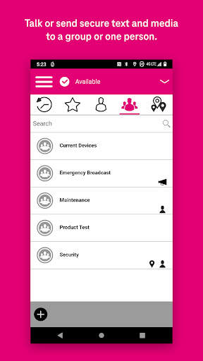 T-Mobile Direct Connect screenshot 2