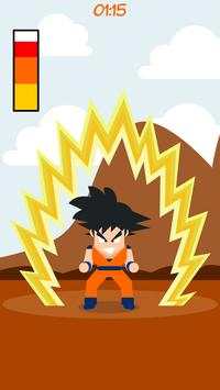 Dragon Z Saiyan Super Goku Tap screenshot 1