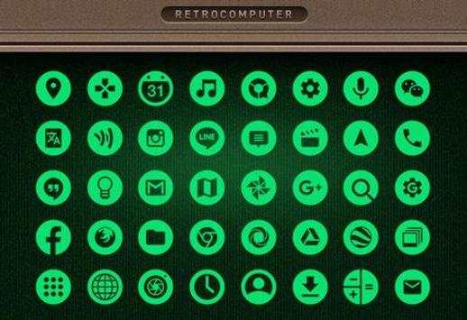 Retro PC Solo Launcher Theme screenshot 5