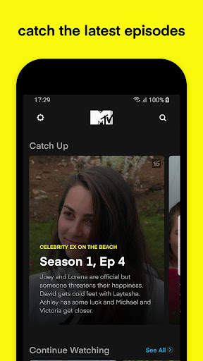 MTV Play - on demand reality tv screenshot 2