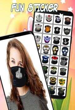 Cagoule Ghost Mask Photo Editor screenshot 1