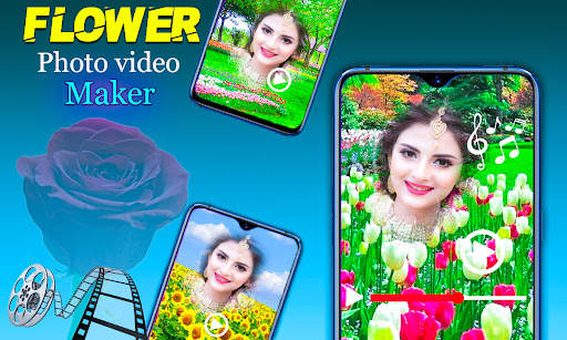 Flower Photo Video maker 6 تصوير الشاشة