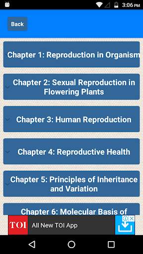 Class 12 Biology NCERT Solutions скриншот 1