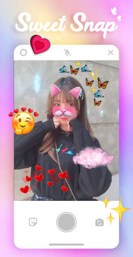 Sweet Snap Camera - Live Filter Selfie Edit screenshot 4