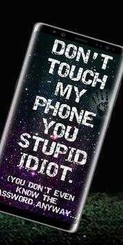 Don't Touch My Phone Wallpapers HD 4K 2020 😈😡 screenshot 8