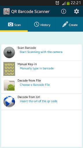 QR BARCODE SCANNER screenshot 1