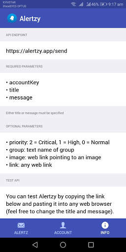 Alertzy - push notifications screenshot 5