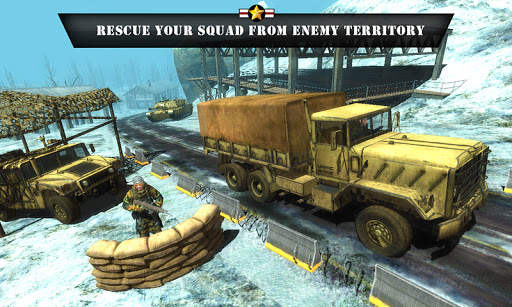 Truck Driver Army Game 2021 screenshot 4