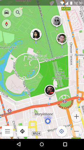 OsmAnd Online GPS Tracker screenshot 1