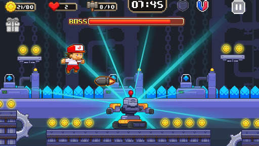 Super Jim Jump - pixel 3d screenshot 6