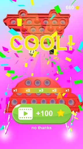 Pop It Challenge 3D! toy games screenshot 4