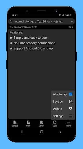 Text Editor - Create & edit text files screenshot 4