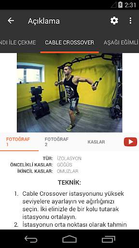 Gym App fitness trainer screenshot 4