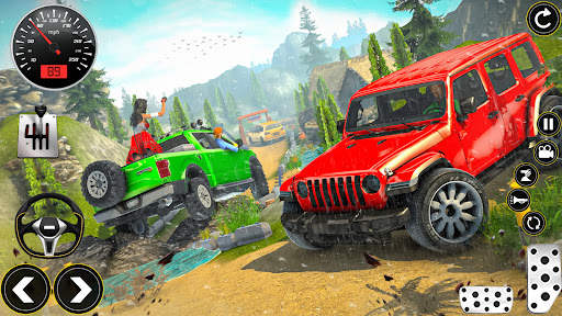 Offroad SUV Driving-Jeep Games screenshot 5