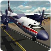 비행기 조종사 비행의 SIM 3D icon