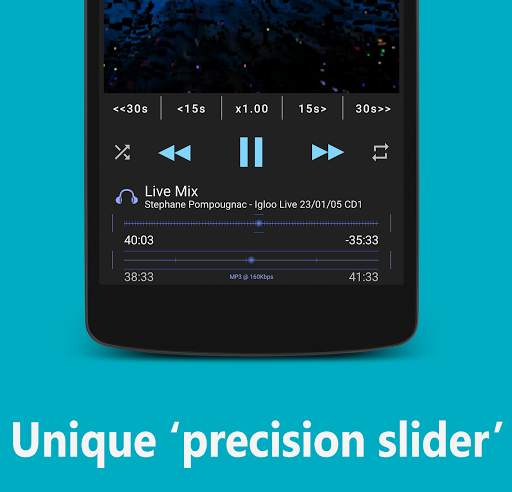 Long Player [FREE folder based audio player] screenshot 2