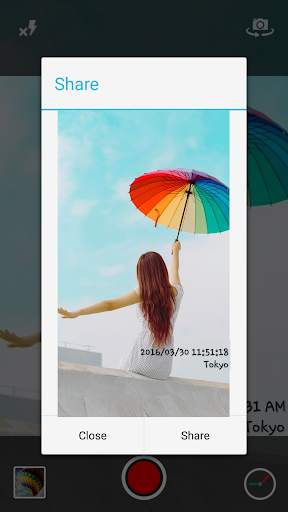 In Timestamp Camera Free screenshot 2