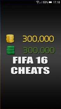 Cheats For Fifa 16 screenshot 1