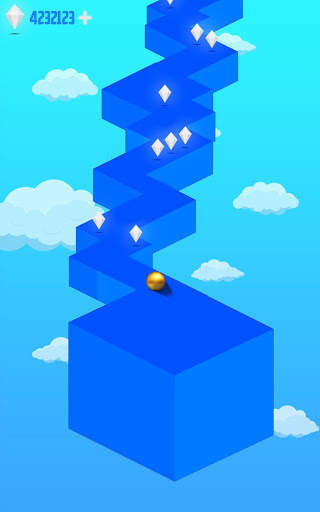 Zigzog boom - Classic ZigZag - Rolling Ball Game screenshot 4