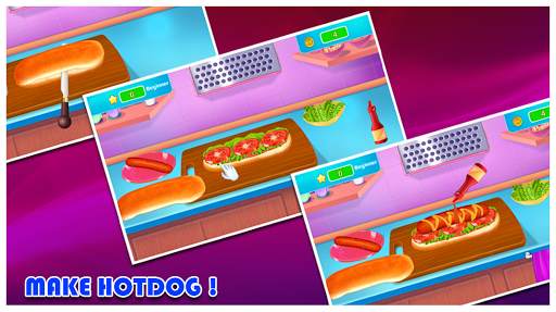 Shopping and Restaurant Chef Cooking - Kids Meal screenshot 5