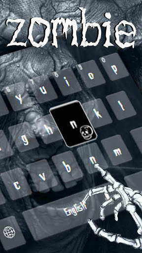 Dark Black Zombie Skull screenshot 4