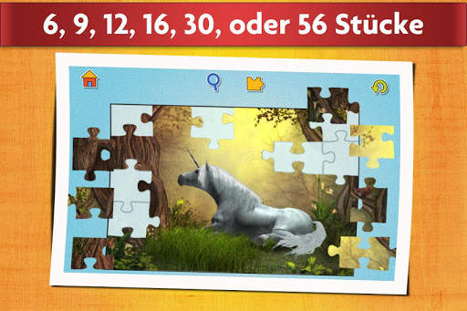 Puzzlespiel Einhörner Kinder screenshot 8