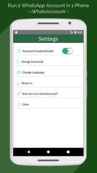 WhatsAccount - Double WhatsApp Account screenshot 3