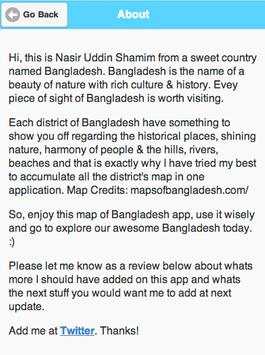 Map of Bangladesh screenshot 6