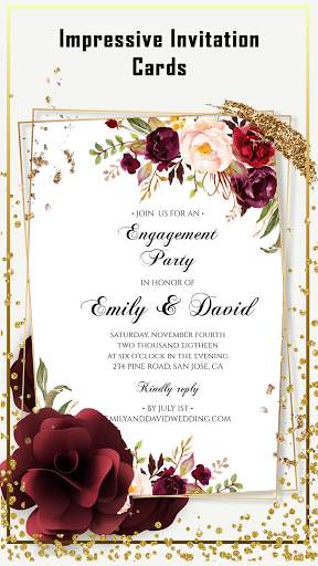 Video Invitation Maker - Invite To E-cards screenshot 6