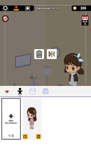 PP Doll & House Lite. Dress up and Decorate! screenshot 6