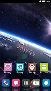 In Space CLauncher Theme screenshot 3