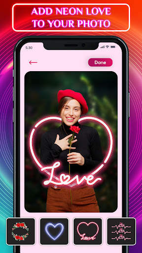 Neon Photo Editor screenshot 6