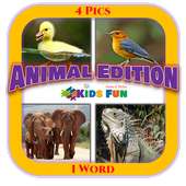 4 Pics 1 Word Animal Edition logo