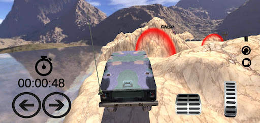 Truck Simulator Offroad : Army Truck screenshot 4
