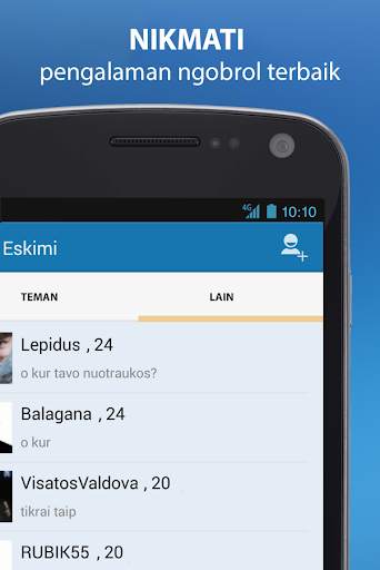 Eskimi: Obrolan, Teman, Godaan screenshot 2
