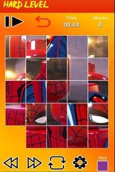 Puzzel Lego Spiderman screenshot 2