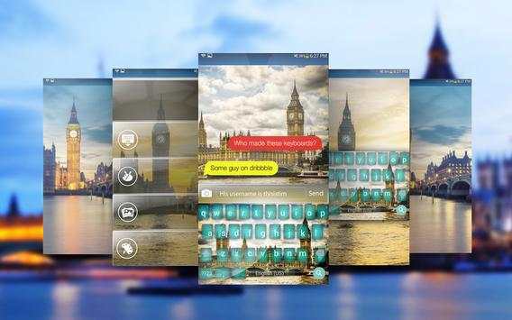 London theme for kika keyboard screenshot 1