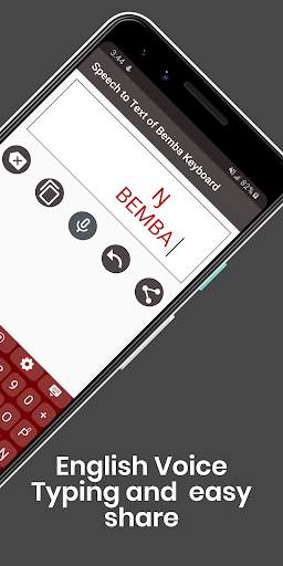 Bemba English Keyboard 2020 : Infra Keyboard screenshot 4