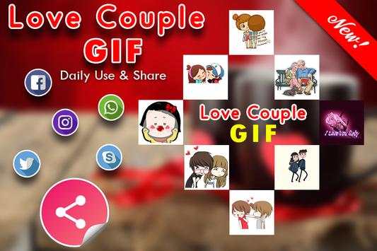 Love Couple GIF screenshot 6
