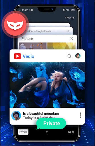 متصفح انترنت سريع وآمن Jake Browser screenshot 2