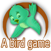 falling bird icon