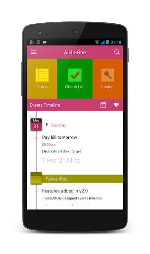All In One - Notes,Check,Lock screenshot 1